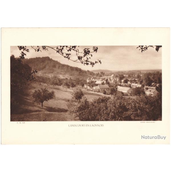 TIRAGE DE CLICH TYPE GRAVURE - COMPAGNIE ARIENNE FRANAISE - LANISCOURT-EN-LAONNOIS