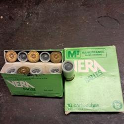 Lot manufrance cal 12  vera BALLES