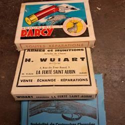 Lot vintage cal 12