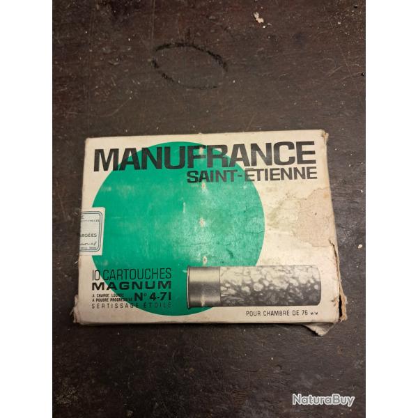 Lot vintage MANUFRANCE  cal 12 MAGNUM