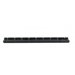 Rail picatinny / weaver acier plat 25 cm