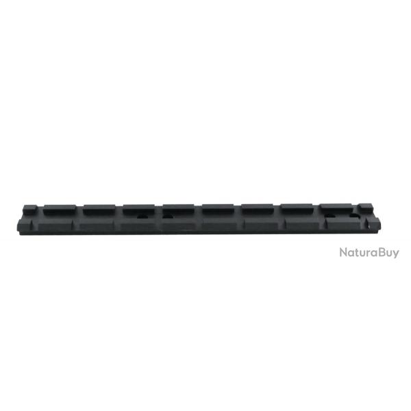 Rail picatinny / weaver acier plat 25 cm