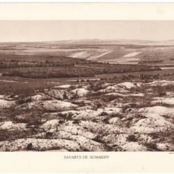 TIRAGE DE CLICHÉ TYPE GRAVURE - COMPAGNIE AÉRIENNE FRANÇAISE - SAVARTS DE SOMMEPY