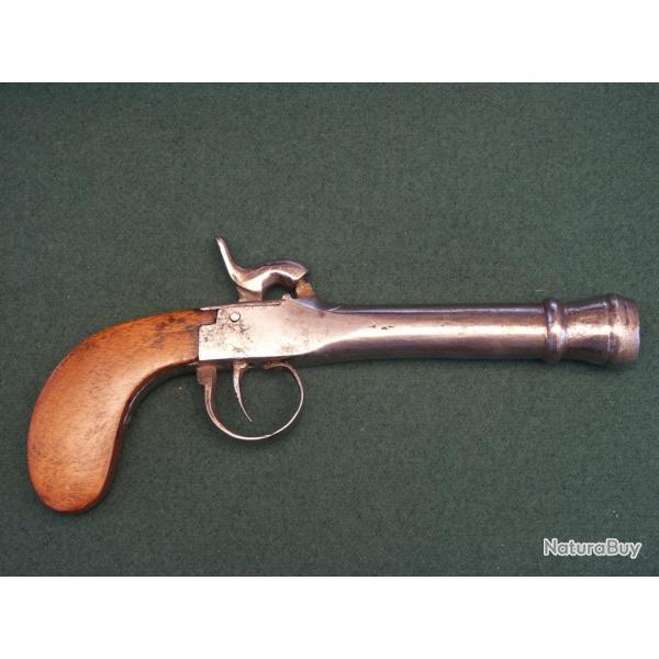 Pistolet tromblon Belge  percussion (A618)
