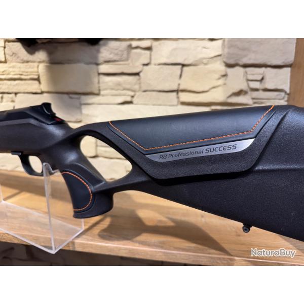 BLASER R8 SUCESS CUIR CUSTOM SURPIQURE ORANGE CALIBRE 9.3X62