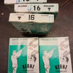 Lot vintage cal 16