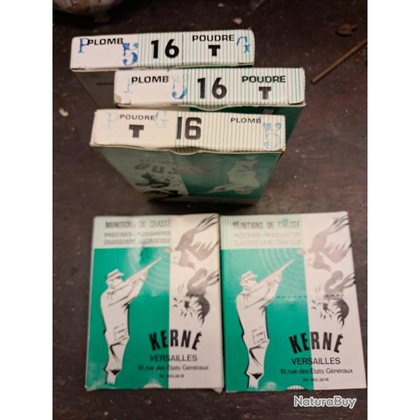 Lot vintage cal 16