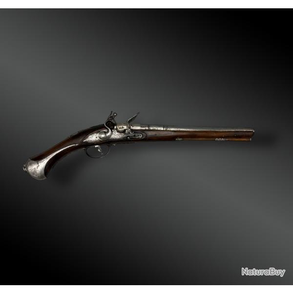 PISTOLET  SILEX Italie XVIIme sicle