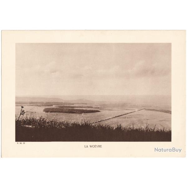 TIRAGE DE CLICH TYPE GRAVURE - COMPAGNIE ARIENNE FRANAISE - LA WOVRE