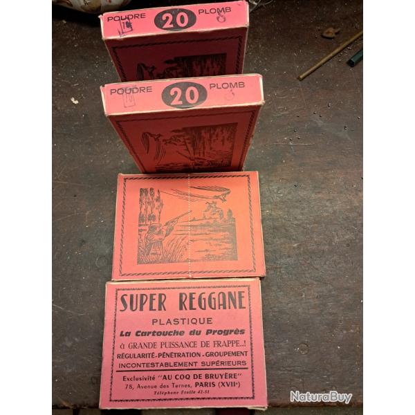 Lot vintage cal 20