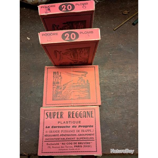 Lot vintage cal 20