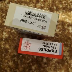 Balles 270 winchester