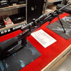 REMINGTON MOD: 700  CAL. 7MM-08 + CROSSE CHOATE VARMINT PERSO + LUNETTE HAWKE 3-9X40 + BIPIED