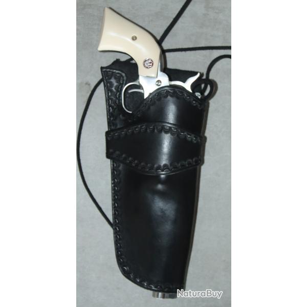 holster cuir pour remington , ruger old army, vaquero ou armes quivalentes