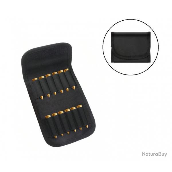 Cartouchire ceinture - Noir - 12 Munitions rayes