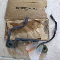1 lunettes de protection anti-gaz Eyeshield M1 US WW2 USA américain datée 1944