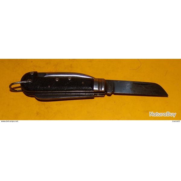 ARMEE ITALIENNE WWII COUTEAU PLIANT DE POCHE , FABRICATION ITALIENNE SIMAV NAPOLI ,  ETAT  VOIR PHOT
