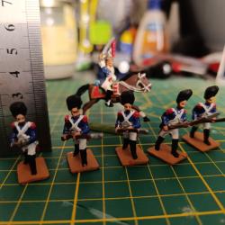 Soldats de plomb petite taille