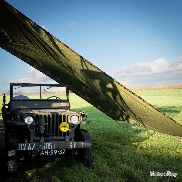 Bche camouflage Woodland 3 x 3m