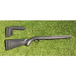 CROSSE RUGER POLYMÈRE AMERICAN RIMFIRE CUSTOM (Comprenant 2 Busks Interchangeables).