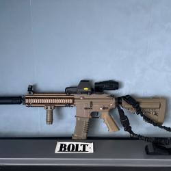 HK416 AEG Bolt B4 Devgru ( TAN )