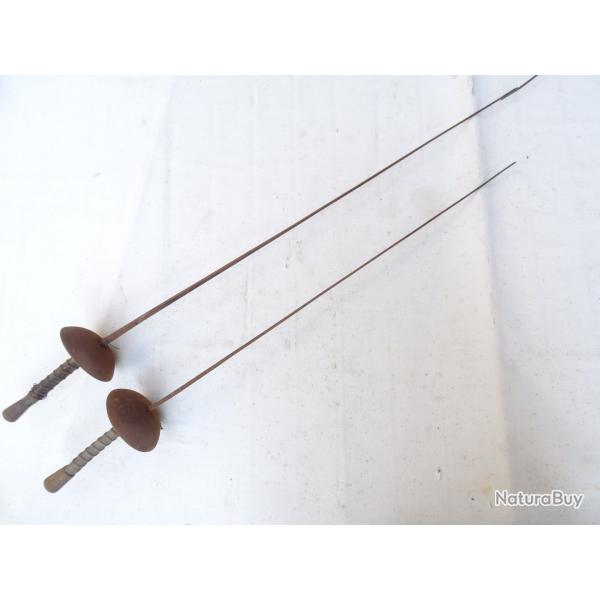 485 -paire de fleurets pes milieu XIX me