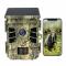 petites annonces chasse pêche : Caméra de Chasse Solaire 4K 60MP WiFi Bluetooth Infrarouge 25m IP66 Batterie 2600mAh Détection 0,3s