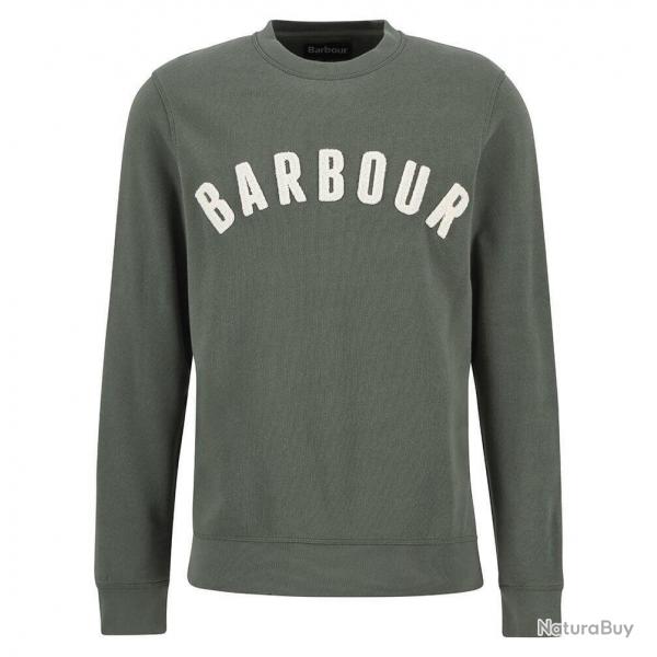 Sweat PREP Logo Crew Neck vert BARBOUR-XL