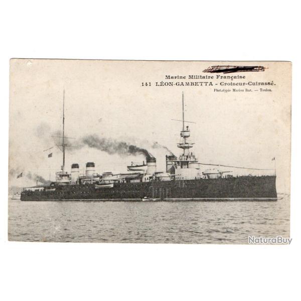 CPA - Marine Militaire - Le " Lon - Gambetta " Croiseur-Cuirasse  N3358