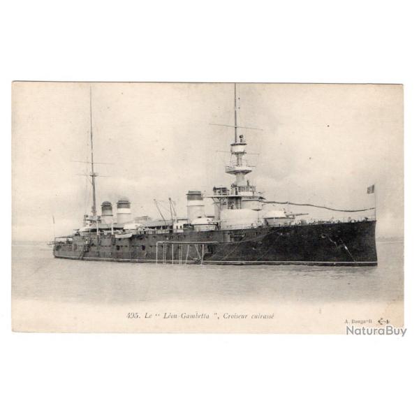 CPA - Marine Militaire - Le " Lon - Gambetta " Croiseur-Cuirasse  N3356