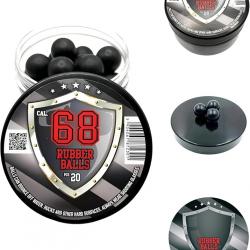 20 Billes caoutchouc (RUBBER) .68