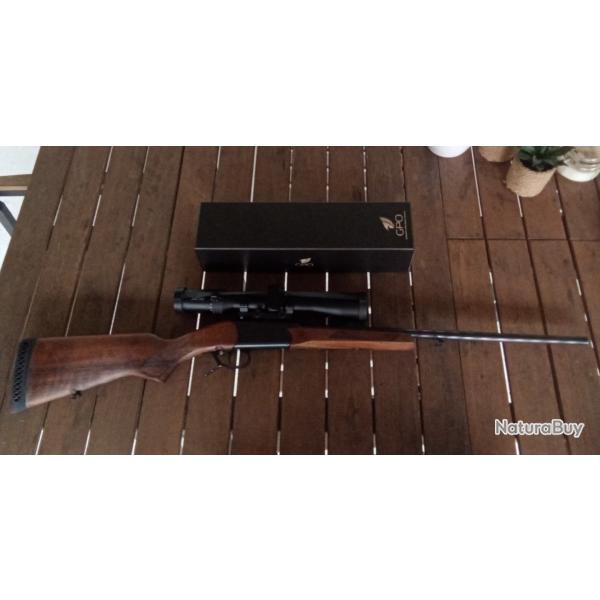 Carabine Kipplauf Bakal et lunette GPO
