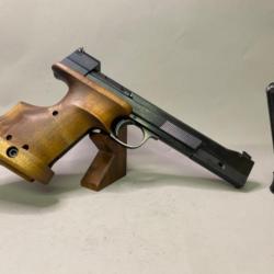 Pistolet de match Hammerli 215 - Cal. 22LR + chargeurs à 1 sans prix de réserve !