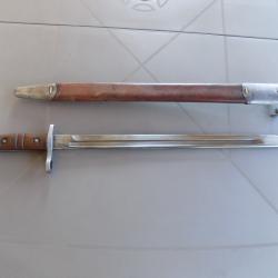 Baïonnette U.S.17. Fabricant Remington.