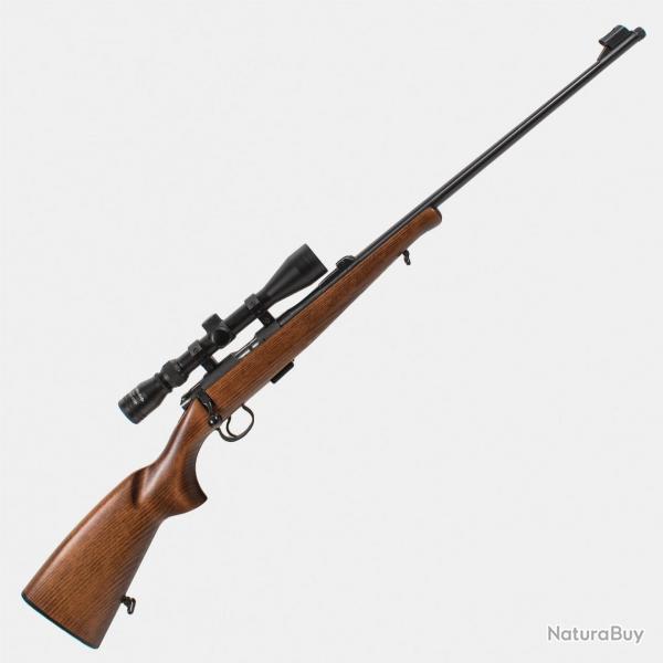 Carabine CZ 452 ZKM Cal. 22 LR + Lunette Nikko Stirling