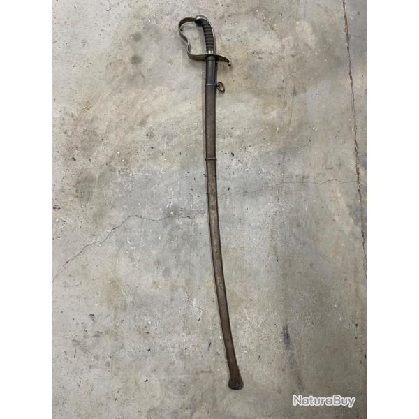 Sabre allemand bavarois ww1 lame grave