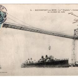CPA - Marine Militaire - ROCHEFORT - sur -MER -Le " Dupleix " Croiseur cuirasse se rendantN°3352