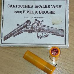 Boite NEUVE de 10 munitions à BROCHE cal20 SPALECK vendu par poudrenoitepro
