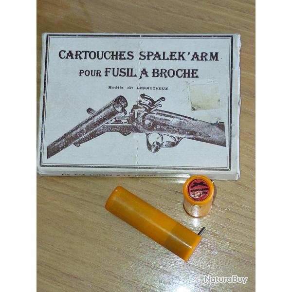 Boite NEUVE de 10 munitions  BROCHE cal20 SPALECK vendu par poudrenoitepro