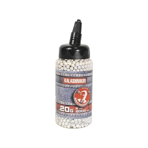KALASHNIKOV - CAL. 6 MM 0,20G BLANC