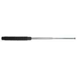 MATRAQUE TÉLESCOPIQUE AKIS MANCHE CAOUTCHOUC TIGE ACIER TREMPÉ SILVER 53CM
