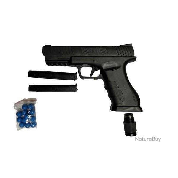 PIST. DEFENSE GS50 CAL. .50 NOIR 6CPS