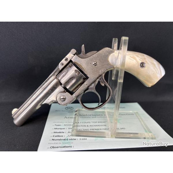HARRINGTON RICHARDSON AUTO EJECTING FIRST MODEL 3RD calibre 22LR