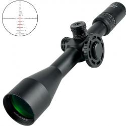 Lunette de tir 5-25x50 FFP pour calibre jusqu'à .308 avec colliers aux choix