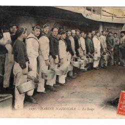 CPA - MARINE NATIONALE-La Soupe N°3395