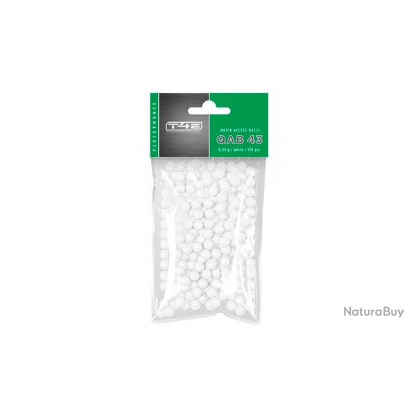 100 Billes Brise Glace Polymer QAB50 T4E Cal.43