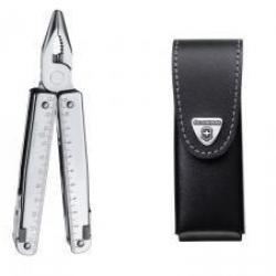 Outil suisse Victorinox "SWISSTOOL" gris 30 fonctions + etui cuir