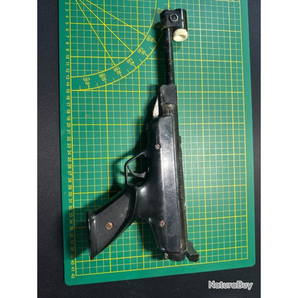 Pistolet de collection  plomb  restaurer Manu.arm