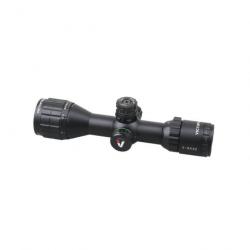 Lunette visée VictOptics C3 3-9x32 SFP Rouge/Vert +Colliers Rail 11mm Battue Tactique VictOptics