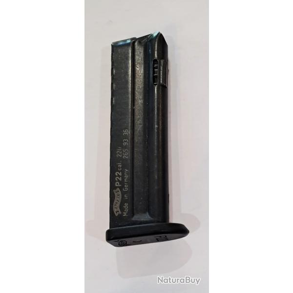 WALTHER P22 chargeur 22lr